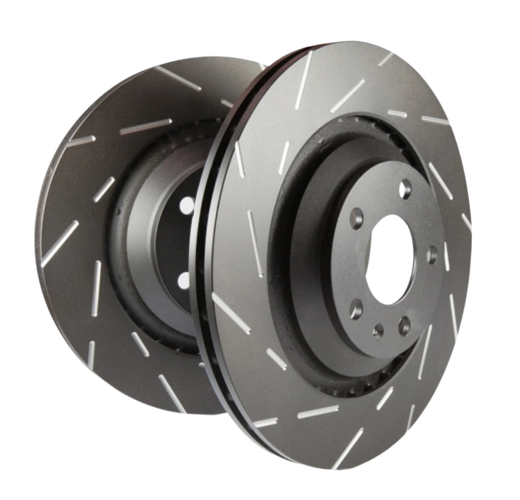 EBC 05-07 Subaru Impreza 2.5 Turbo STi USR Slotted Front Rotors - Black Ops Auto Works