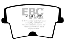 Load image into Gallery viewer, EBC 05-10 Chrysler 300C 5.7 Redstuff Rear Brake Pads - Black Ops Auto Works