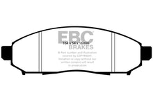 Load image into Gallery viewer, EBC 05+ Nissan Frontier 2.5 2WD Yellowstuff Front Brake Pads - Black Ops Auto Works