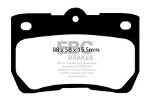 Load image into Gallery viewer, EBC 06-07 Lexus GS300 3.0 Redstuff Rear Brake Pads - Black Ops Auto Works