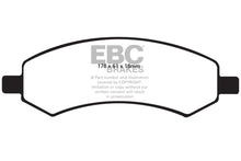 Load image into Gallery viewer, EBC 06-09 Chrysler Aspen 4.7 Greenstuff Front Brake Pads - Black Ops Auto Works