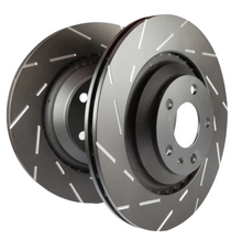 Load image into Gallery viewer, EBC 06-09 Chrysler Aspen 4.7 USR Slotted Rear Rotors - Black Ops Auto Works