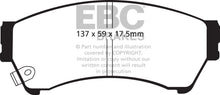 Load image into Gallery viewer, EBC 06-09 Ford Fusion 2.3 Greenstuff Front Brake Pads - Black Ops Auto Works