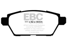 Load image into Gallery viewer, EBC 06-09 Ford Fusion 2.3 Yellowstuff Rear Brake Pads - Black Ops Auto Works