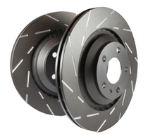 Load image into Gallery viewer, EBC 06-10 Dodge Caliber 1.8 USR Slotted Front Rotors - Black Ops Auto Works