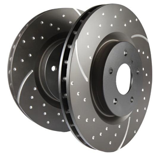 EBC 06-11 Dodge Ram 1500 Mega Cab 2WD GD Sport Rear Rotors - Black Ops Auto Works