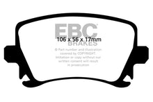 Load image into Gallery viewer, EBC 06-13 Audi A3 2.0 Turbo (Girling rear caliper) Redstuff Rear Brake Pads - Black Ops Auto Works