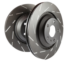 Load image into Gallery viewer, EBC 06-13 Audi A3 2.0 Turbo (Girling rear caliper) USR Slotted Rear Rotors - Black Ops Auto Works