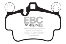 Load image into Gallery viewer, EBC 07-08 Porsche 911 (997) (Cast Iron Rotor only) 3.6 Carrera 2 Yellowstuff Front Brake Pads - Black Ops Auto Works