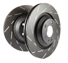 Load image into Gallery viewer, EBC 07-09 Acura RDX 2.3 Turbo USR Slotted Front Rotors - Black Ops Auto Works
