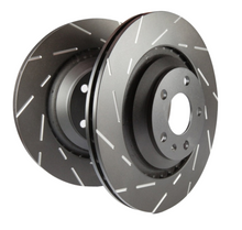 Load image into Gallery viewer, EBC 07-09 Acura RDX 2.3 Turbo USR Slotted Rear Rotors - Black Ops Auto Works