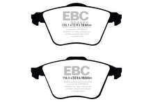 Load image into Gallery viewer, EBC 07-13 Mazda 3 2.3 Turbo Greenstuff Front Brake Pads - Black Ops Auto Works