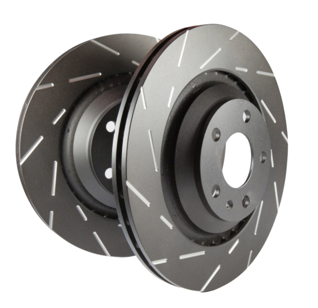 EBC 07-13 Mazda 3 2.3 Turbo USR Slotted Front Rotors - Black Ops Auto Works