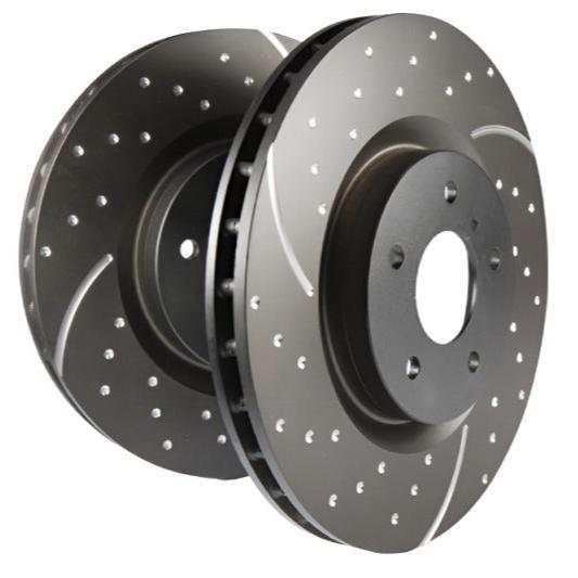 EBC 07 Cadillac Escalade 6.2 2WD GD Sport Rear Rotors - Black Ops Auto Works