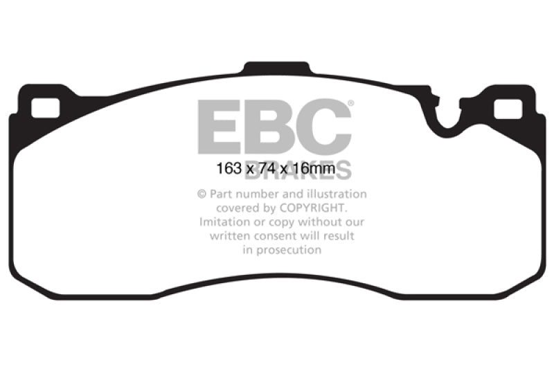 EBC 08-10 BMW 135 3.0 Twin Turbo Bluestuff Front Brake Pads - Black Ops Auto Works