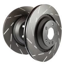 Load image into Gallery viewer, EBC 08-11 Audi S4 3.0 Supercharged USR Slotted Front Rotors - Black Ops Auto Works