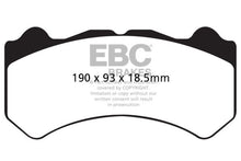 Load image into Gallery viewer, EBC 08-11 Nissan GT-R (R35) 3.8 Twin Turbo (Cast Iron Rotors) Yellowstuff Front Brake Pads - Black Ops Auto Works