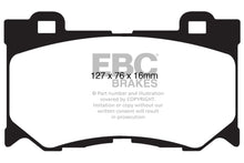 Load image into Gallery viewer, EBC 08-13 Infiniti FX50 5.0 Redstuff Front Brake Pads - Black Ops Auto Works