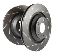 Load image into Gallery viewer, EBC 08-14 Cadillac CTS-V 6.2 Supercharged USR Slotted Front Rotors - Black Ops Auto Works