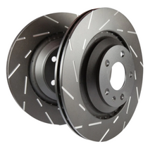 Load image into Gallery viewer, EBC 08-14 Subaru Impreza 2.5 Turbo STi USR Slotted Rear Rotors - Black Ops Auto Works