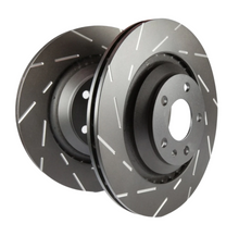 Load image into Gallery viewer, EBC 08+ Lotus 2-Eleven 1.8 Supercharged USR Slotted Front Rotors - Black Ops Auto Works