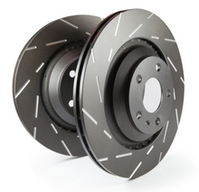 Load image into Gallery viewer, EBC 09-11 Audi A4 2.0 Turbo USR Slotted Rear Rotors - Black Ops Auto Works