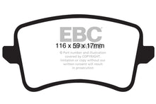 Load image into Gallery viewer, EBC 09-11 Audi A4 2.0 Turbo Yellowstuff Rear Brake Pads - Black Ops Auto Works