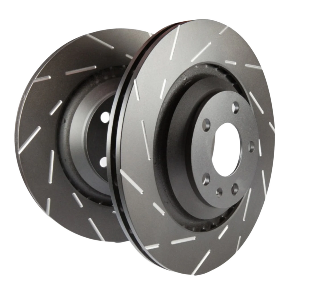 EBC 09-11 Dodge Ram 2500 Pick-up 5.7 2WD/4WD USR Slotted Front Rotors - Black Ops Auto Works