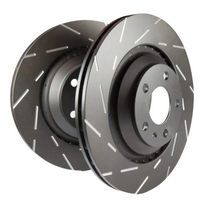 Load image into Gallery viewer, EBC 09-11 Dodge Ram 2500 Pick-up 5.7 2WD/4WD USR Slotted Front Rotors - Black Ops Auto Works