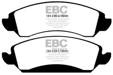 Load image into Gallery viewer, EBC 09-14 Cadillac Escalade 6.0 Hybrid Ultimax2 Front Brake Pads - Black Ops Auto Works
