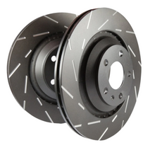Load image into Gallery viewer, EBC 09-14 Cadillac Escalade 6.0 Hybrid USR Slotted Front Rotors - Black Ops Auto Works