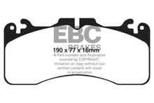 Load image into Gallery viewer, EBC 09+ Lexus LS460 4.6 Sport Redstuff Front Brake Pads - Black Ops Auto Works