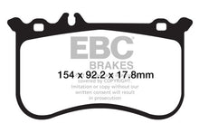 Load image into Gallery viewer, EBC 10-11 Mercedes-Benz CL550 5.5 AMG Sport Pkg Redstuff Front Brake Pads - Black Ops Auto Works