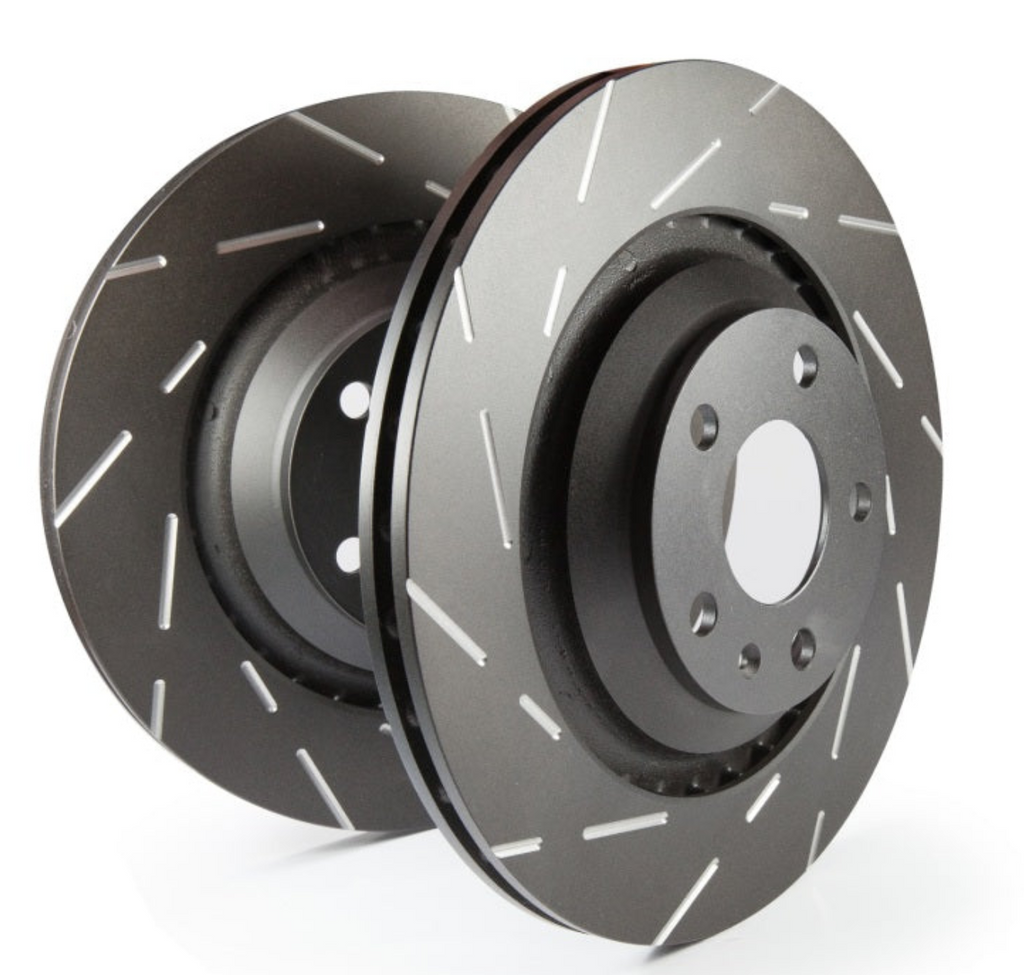 EBC 10-13 Chevrolet Corvette (C6) 6.2 Grand Sport USR Slotted Front Rotors - Black Ops Auto Works