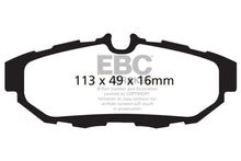 Load image into Gallery viewer, EBC 10-14 Ford Mustang 3.7 Redstuff Rear Brake Pads - Black Ops Auto Works