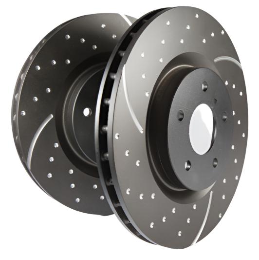 EBC 10+ Lexus RX350 3.5 (Japan) GD Sport Rear Rotors - Black Ops Auto Works