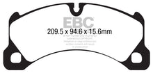 Load image into Gallery viewer, EBC 10+ Porsche Cayenne 3.6 Yellowstuff Front Brake Pads - Black Ops Auto Works