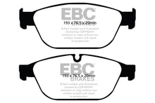 Load image into Gallery viewer, EBC 11-12 Audi A8 Quattro 3.0 Supercharged Yellowstuff Front Brake Pads - Black Ops Auto Works
