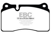 Load image into Gallery viewer, EBC 11-14 Audi TT RS 2.5 Turbo Yellowstuff Front Brake Pads - Black Ops Auto Works