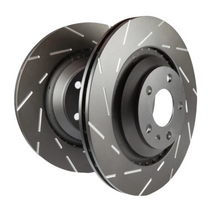 Load image into Gallery viewer, EBC 11-15 Audi Q7 3.0 Supercharged USR Slotted Rear Rotors-Brake Rotors - Slotted-EBC-840655001829-