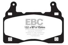 Load image into Gallery viewer, EBC 11-15 Chevrolet Camaro (5th Gen) 6.2 Yellowstuff Front Brake Pads - Black Ops Auto Works