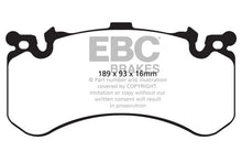 Load image into Gallery viewer, EBC 11+ Audi A8 Quattro 6.3 (Cast Iron Rotors) Redstuff Front Brake Pads - Black Ops Auto Works