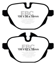 Load image into Gallery viewer, EBC 11+ BMW X3 2.0 Turbo (F25) Redstuff Rear Brake Pads - Black Ops Auto Works