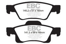 Load image into Gallery viewer, EBC 11+ Dodge Durango 3.6 Yellowstuff Rear Brake Pads - Black Ops Auto Works