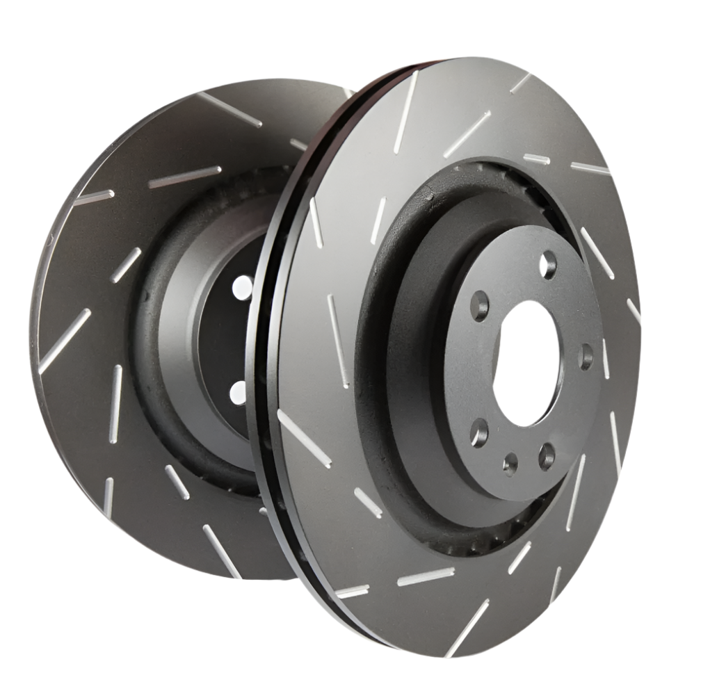 EBC 12-13 Infiniti JX35 3.5 USR Slotted Front Rotors-Brake Rotors - Slotted-EBC-889668094237-