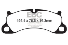 Load image into Gallery viewer, EBC 12-15 Porsche 911 (991) (Cast Iron Rotor only) 3.8 Carrera S Redstuff Front Brake Pads - Black Ops Auto Works