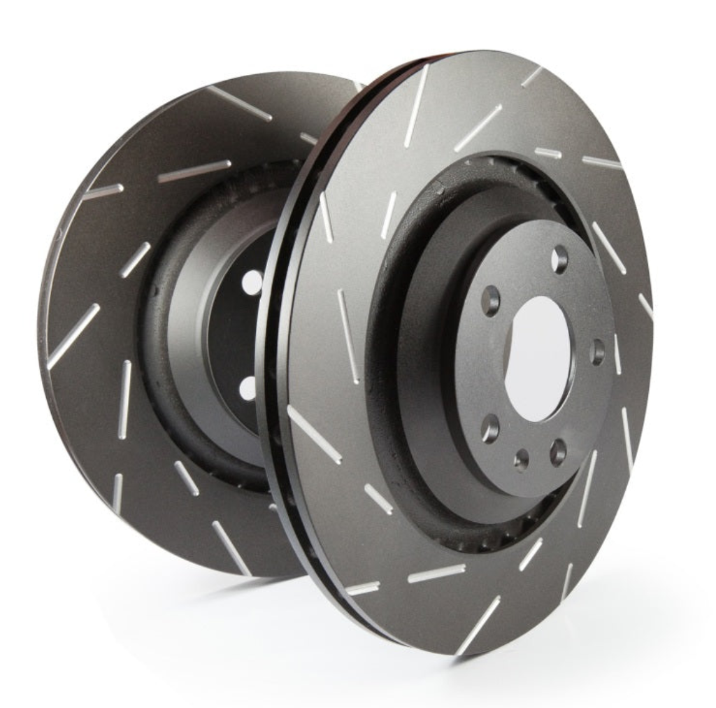 EBC 12+ Acura RDX 3.5 USR Slotted Front Rotors-Brake Rotors - Slotted-EBC-889668094060-