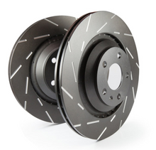 Load image into Gallery viewer, EBC 12+ Audi A6 Quattro 3.0 Supercharged USR Slotted Front Rotors-Brake Rotors - Slotted-EBC-847943068359-