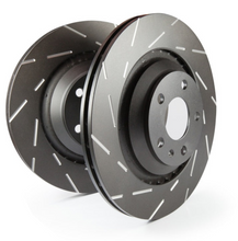 Load image into Gallery viewer, EBC 12+ Audi A6 Quattro 3.0 Supercharged USR Slotted Rear Rotors-Brake Rotors - Slotted-EBC-847943068366-