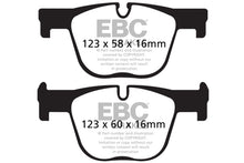 Load image into Gallery viewer, EBC 12+ BMW 335 3.0 Turbo (F30) Yellowstuff Rear Brake Pads - Black Ops Auto Works